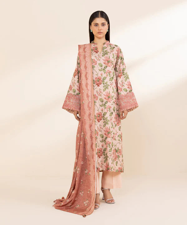 SAPPIRE 3 piece khaddar (unstitched)