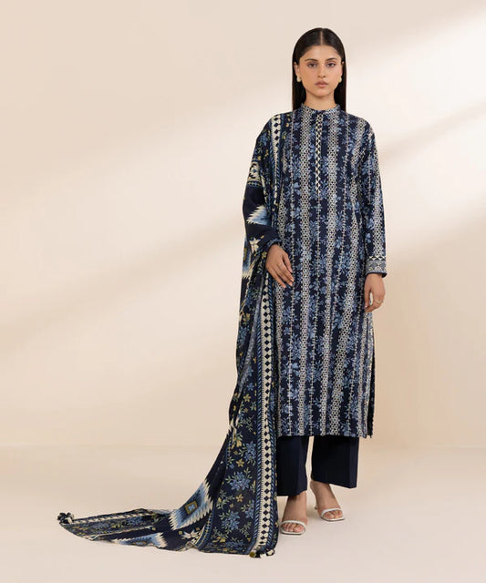 SAPPIRE 3 piece khaddar (unstitched)