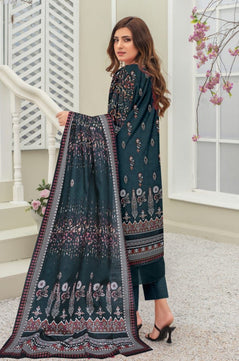 Bint E Hawa  3 piece Embriodered Khaddar  (unstitched)