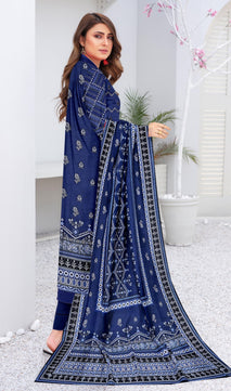 Bint E Hawa  3 piece Embriodered Khaddar  (unstitched)